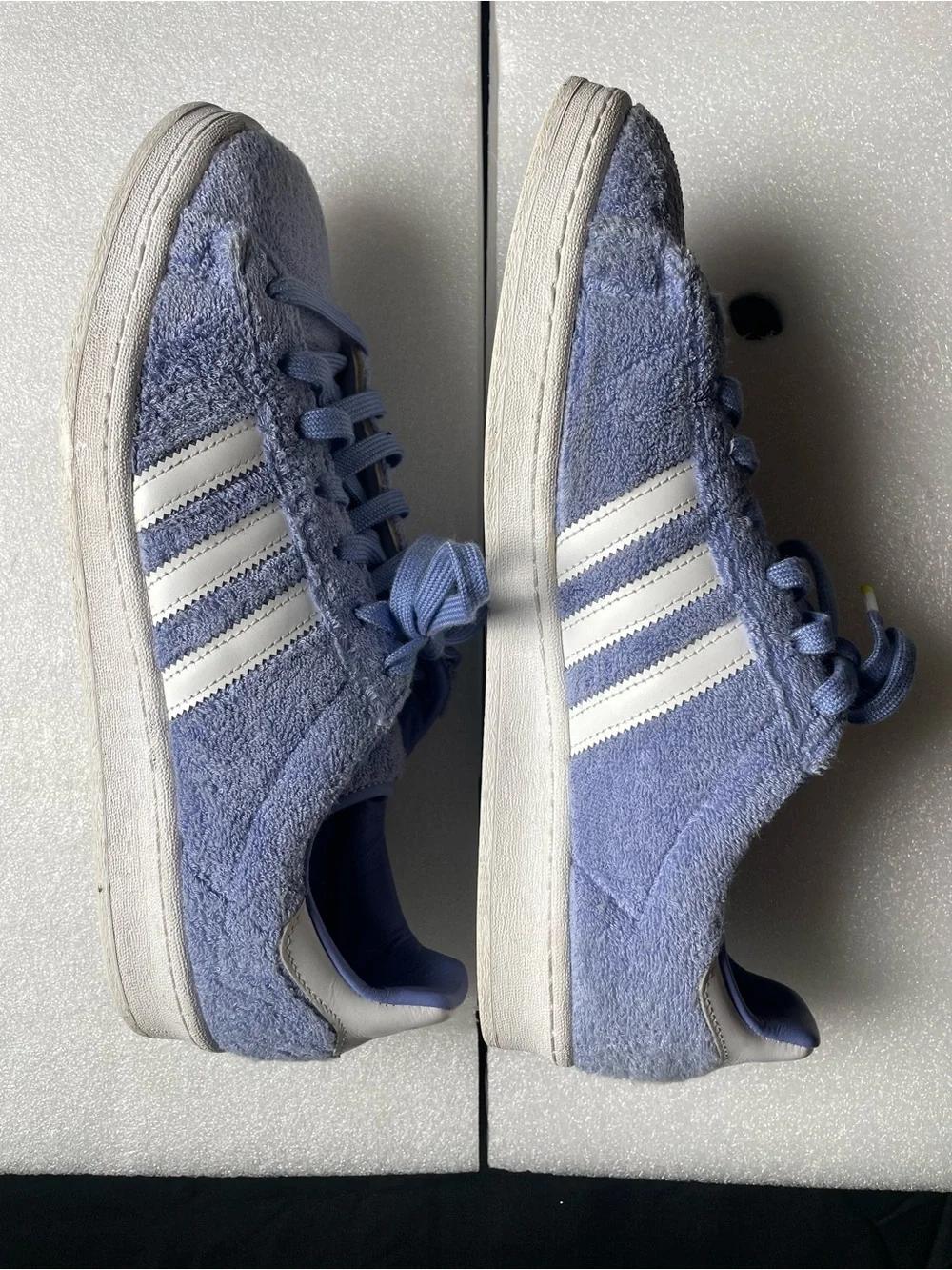 adidas Campus 80s x South Park Towelie Purple Terry Cloth GZ9177 Men's Size 11.5